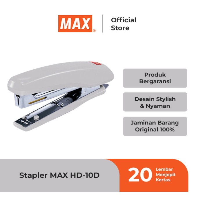 

Best Seller Max Stapler Hd-10D Gray
