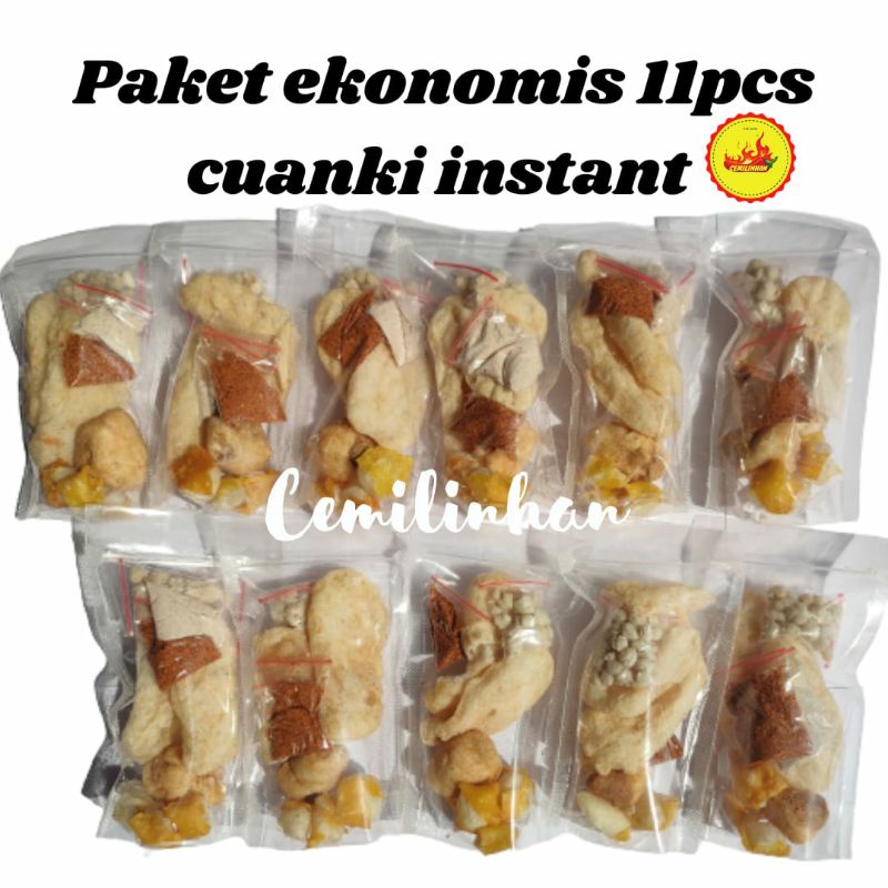 

PAKET EKONOMIS 11 BUNGKUS CUANKI INSTANT READY BINJAI MEDAN ACEH