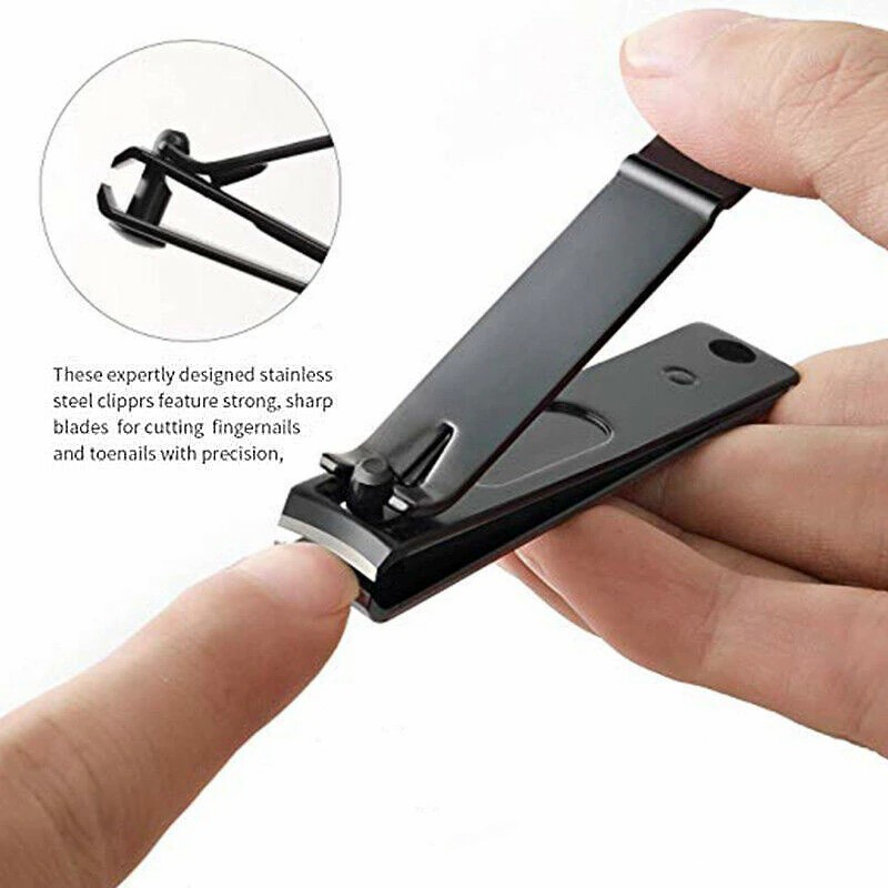 8cm gunting kuku hitam besar 8cm stainless nail clipper gunting kuku hitam 8cm gunting kuku besar