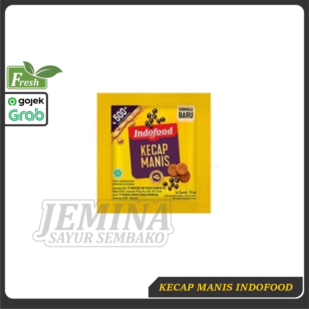 KECAP MANIS SACHET INDOFOOD 17ml Renceng 500