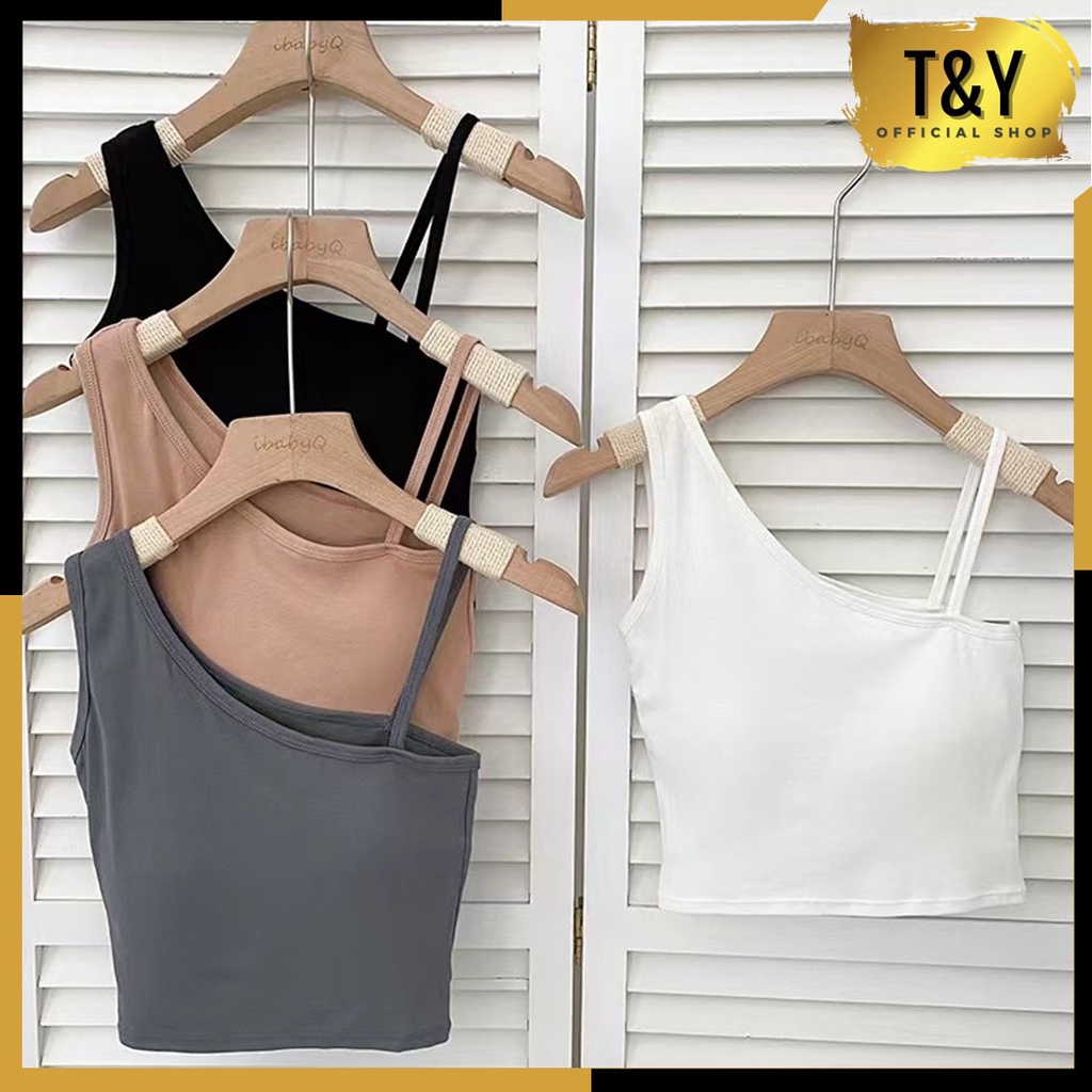 T&amp;Y Tanktop Wanita Tali 6550 Bra Fashion Wanita Tali Samping