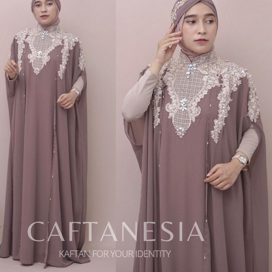 Cod - Kaftan Wanita Kondangan | Kaftan Putih Mewah | Kaftan Jumbo | Kaftan | Dress Kaftan | Kaftan R