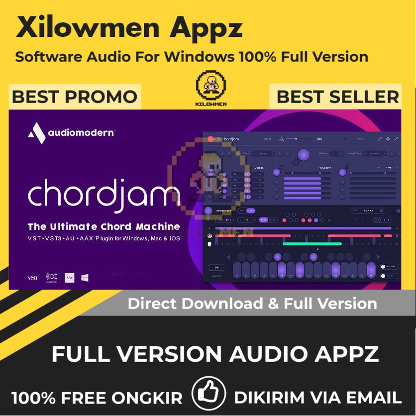 [Full Version] Audiomodern Chordjam Pro Lifetime Audio Software WIN OS