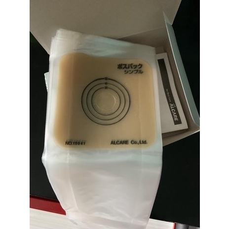 POSPACK COLOSTOMY BAG 15041 ALCARE / BOX