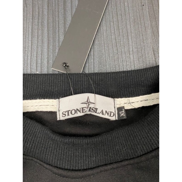 -FRMNSH- CREWNECK STONE ISLAND BORDIR FULL TAG LABEL CASUAL HYPE