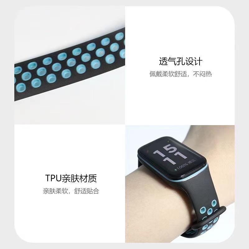 Strap Sport Redmi Smart Band 2 / Xiaomi Smart Band 8 Active Rubber Silikon Silicone