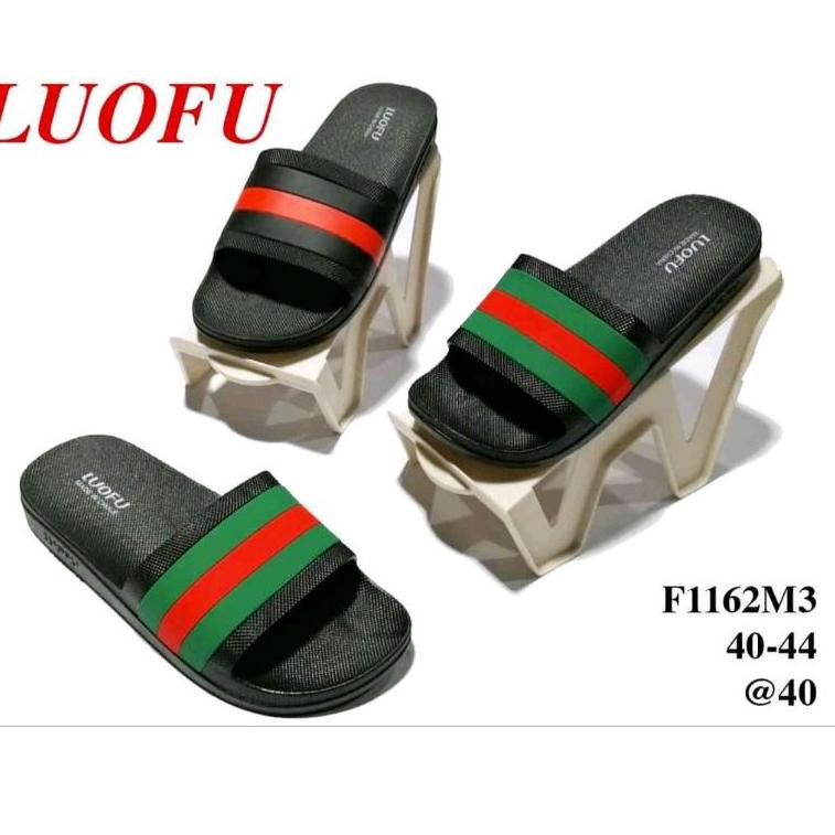 Siap Kirim Sandal pria kokop luofu Sandal jelly karet pria Sandal pria sandal luofu import size40-44