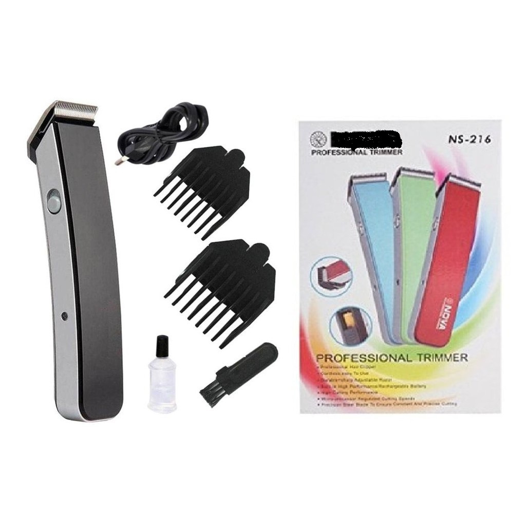 Alat Cukur Rambut Kumis Jenggot Profesional Hair Clipper Vintage / Alat Cukur Elektrik Mesin Cukur Rambut Cas-CUKUR N0VA