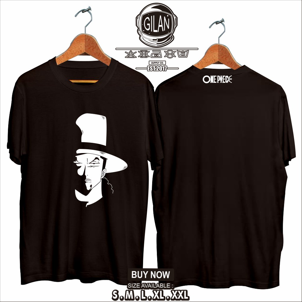 Kaos Baju ROB LUCCI CP9 CP0 Kaos Anime One Piece - Gilan Cloth