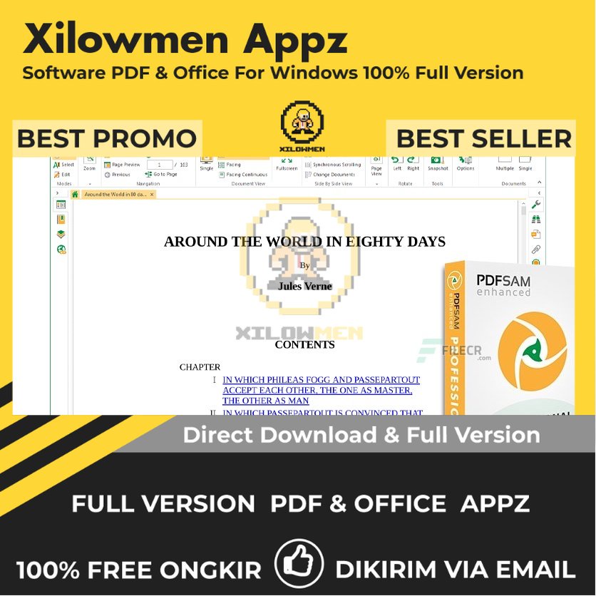 [Full Version]  PDFsam Enhanced Pro PDF Office Lifetime Win OS