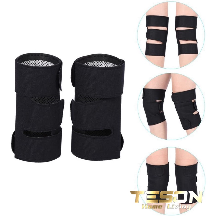 Teson homeliving Sabuk Terapi Pemanas Lutut Magnetic Theraphy Self Heating Knee Pad