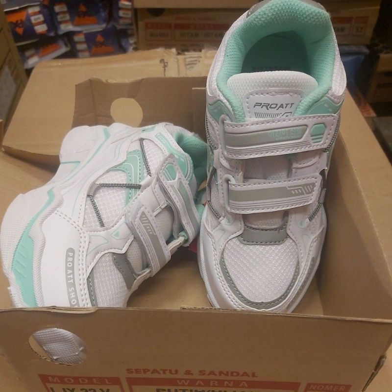 SEPATU SENAKERS KOREA ANAK/SEPATU ANAK PRO ATT LJX 22
