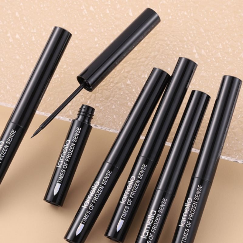 (Eyeliner black )Time Frozen Sense Series Lameila Original Waterproof Termurah