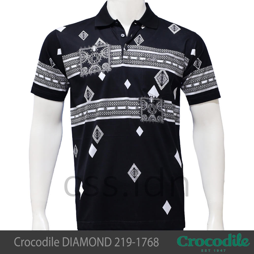 Kaos Kerah Pria Crocodile Diamond 219-1768