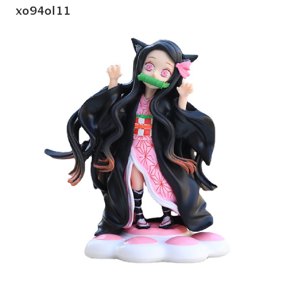 Xo Demon Slayer Kamado Nezuko Anime Figure Gk Kimetsu No Yaiba Patung Mainan OL