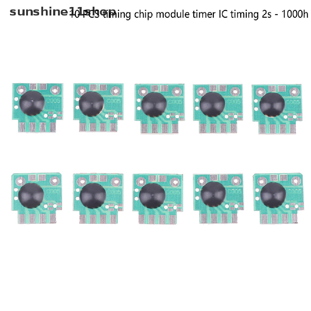 Sho 10Pcs multi-Fungsi delay trigger timing chip Modul timer IC timing 2s - 1000h N