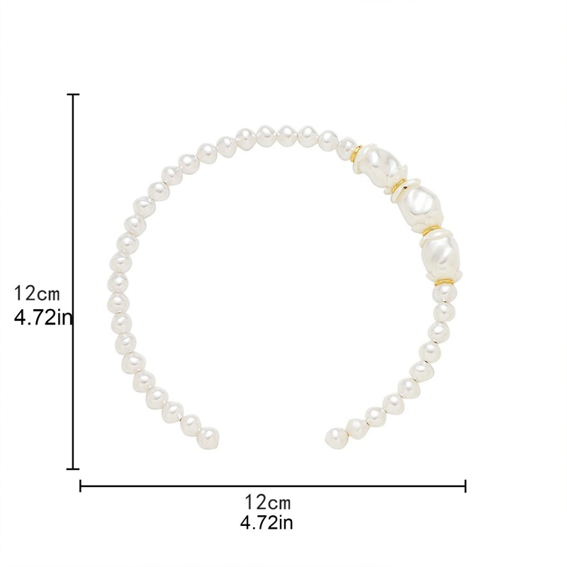 Kalung Mutiara Berlebihan Untuk Wanita Sederhana Serbaguna Manik Emas Pembukaan Kerah Indah Klavikula Korea Fashion Perhiasan Hadiah