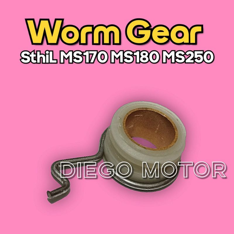 MS250 Worm Gear Gigi Pompa Oli Mesin Chainsaw Senso SthiL 250 MS170
