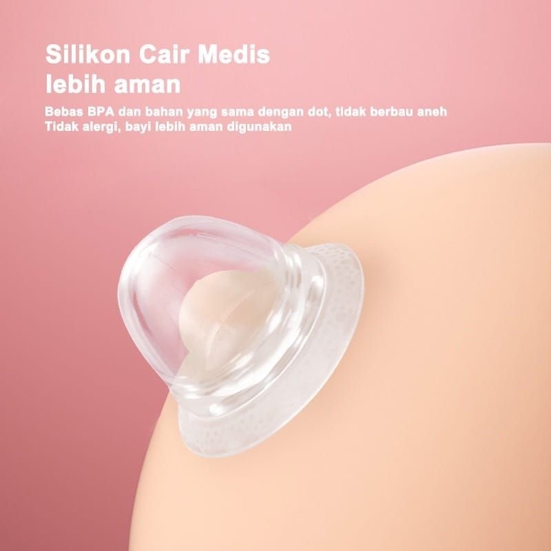 Penarik Puting Ibu Menyusui Nipple Puller Isi 2 Pcs Silikon Nipple Puller Alat Penarik Puting Korektor Puting Hisap Puting Ibu Koreksi Payudara Puting Silikon