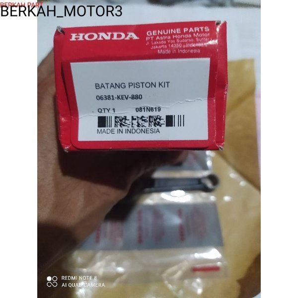 SETANG SEHER STANG PISTON KEV SUPRA SUPRA X LAMA  MOCIN