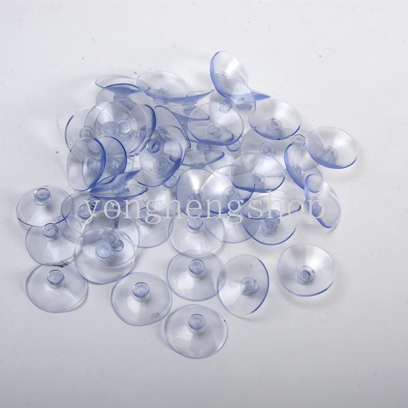 20pcs / lot Suction Cup Bentuk Kepala Jamur Ukuran 25mm Reusable Untuk Jendela Kaca / Ubin / Dapur / Kamar Mandi