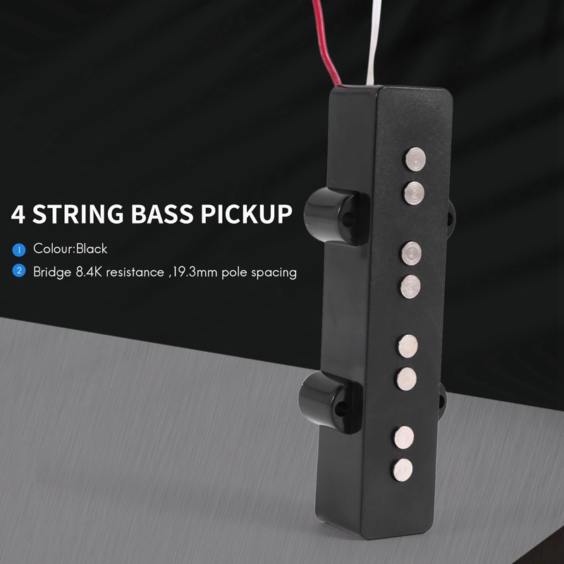 Pro Bass Elektrik Buka Type Noiseless Bridge Pickup Untuk 4 String Jazz Bass Jb Style