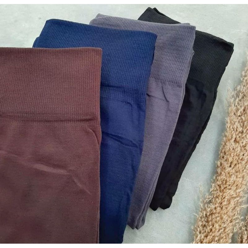 TERMURAH Legging Panjang Tebal Premium / Celana Leging Polos Jersey Spandek /JUMBO/IMPORT/HW