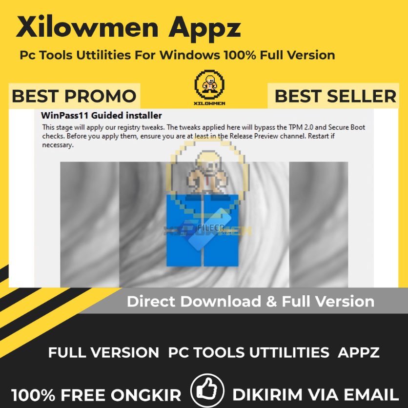 [Full Version] WinPass11 Pro PC Tools Software Utilities Lifetime Win OS