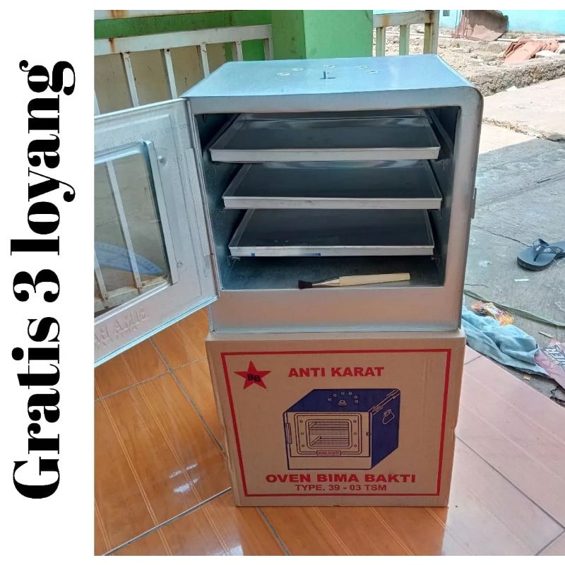 Oven Tangkring Kompor Bima Susun 3 Packing Palet Kayu