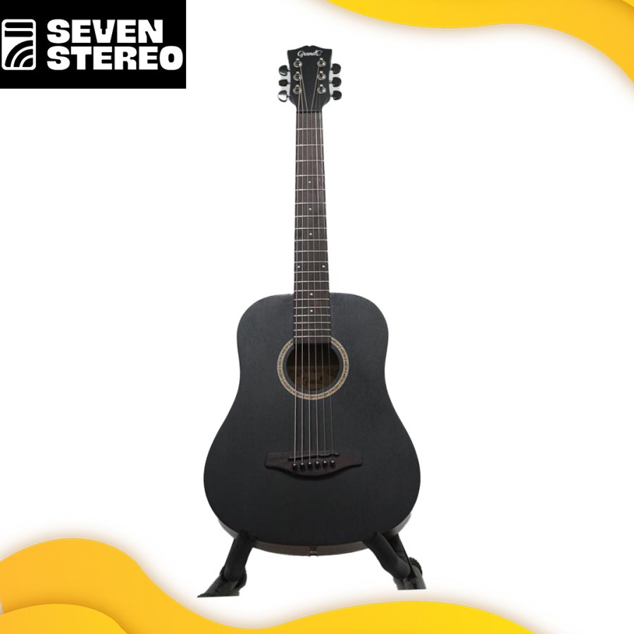 Grande GW126 GW-126 3/4 Acoustic Guitar Black