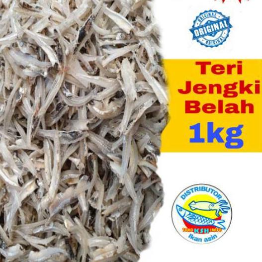 

➻ ikan asin teri jengki belah vip-1kg ℗