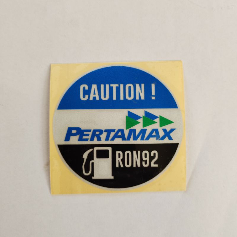 stiker cuting pertamax