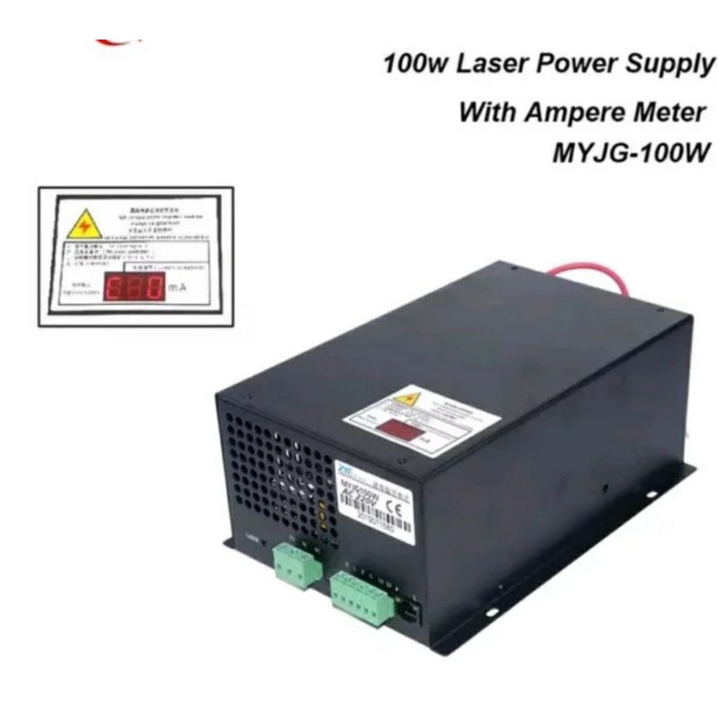 Power supply laser co2 PSU power supply mesin laser co2 100w 100 w