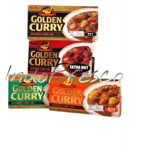 

™ SnB Golden Curry Sauce Mix- Bumbu Saus Kari 220g - Hot ➸