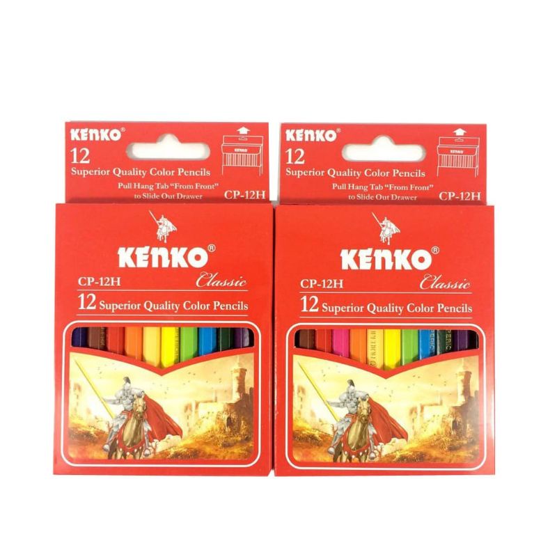 

Pensil Warna Kenko Pendek Isi 12 Pcs CP-12H