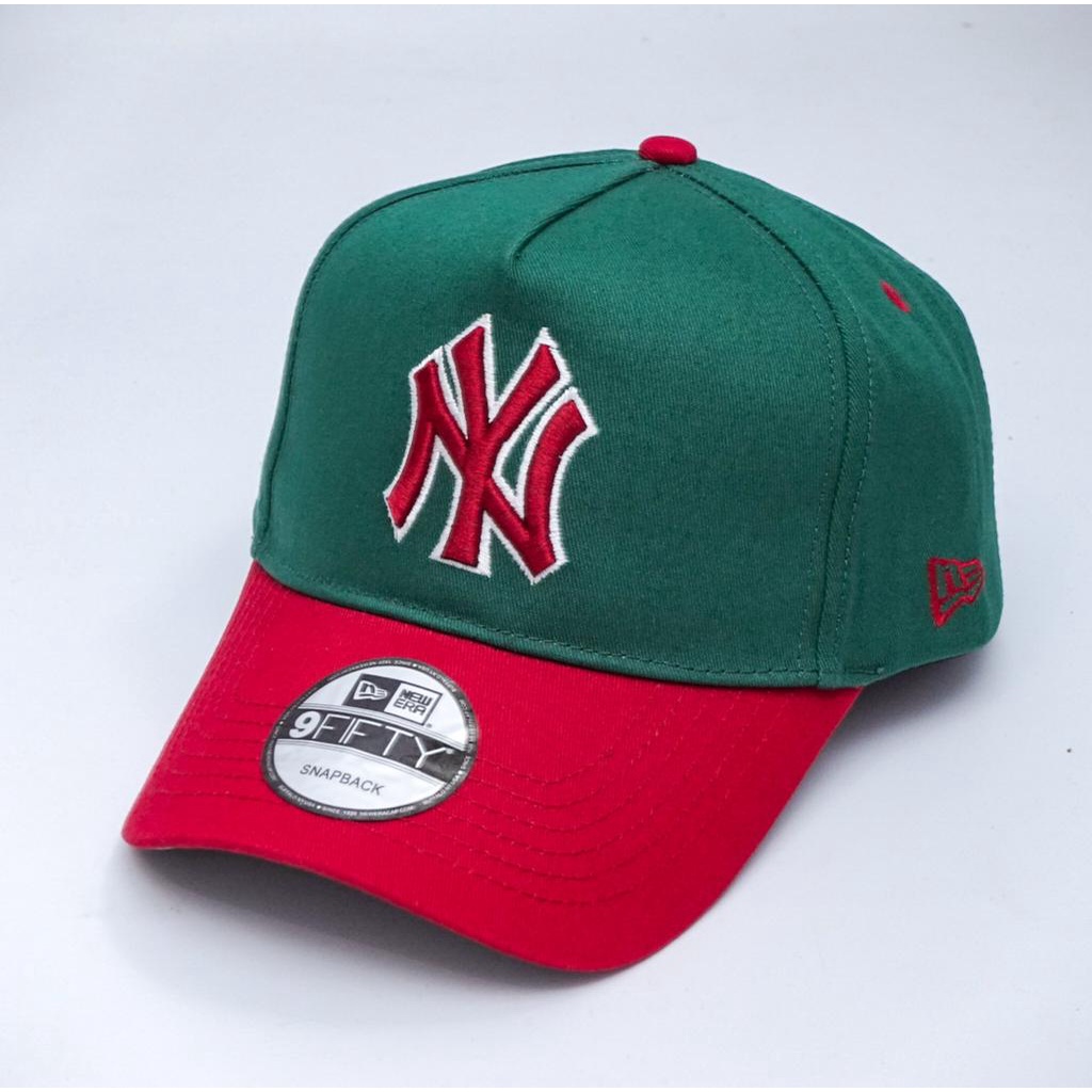 Topi NY MLB Baseball Pria Import Unisex Mirror Original