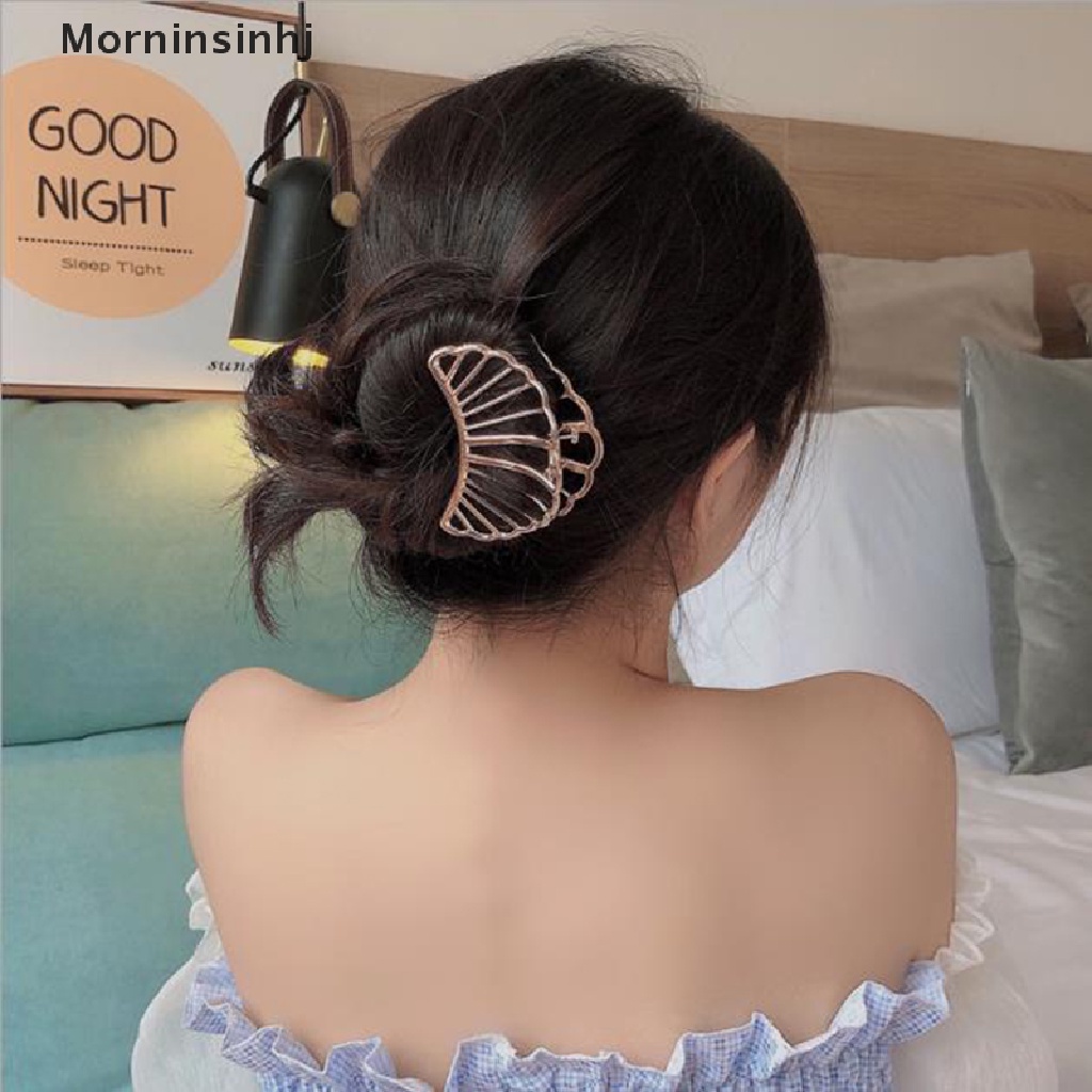 Mornin Wanita Hair Claw Clip Hair Crab Clamp Hairgrip Jepit Rambut Logam Aksesoris Rambut id