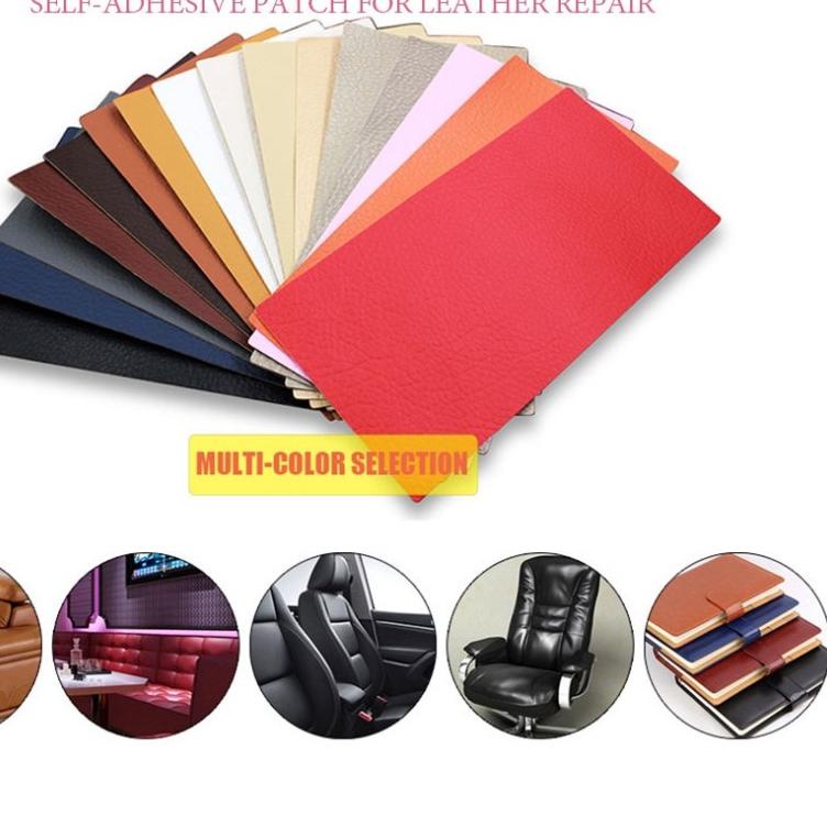 ▲ Stiker Kulit Sofa Tambal Sofa Robek Kulit Kulit Jok Kursi Perekat Stiker Jok Sofa Stiker Kulit Pen