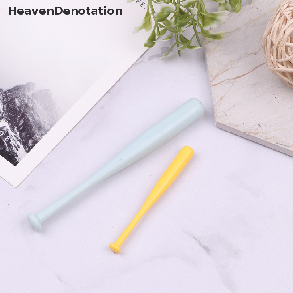 [HeavenDenotation] Rumah Boneka Model Kelelawar Bisbol Simulasi Mini Untuk Aksesoris Dekorasi Boneka HDV