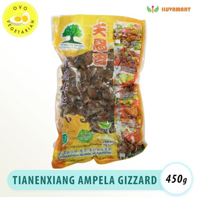 

Tian En Xiang Gizzard 450 gr / Ampla / Ampela / Ampedal Vegetarian TERLARIS