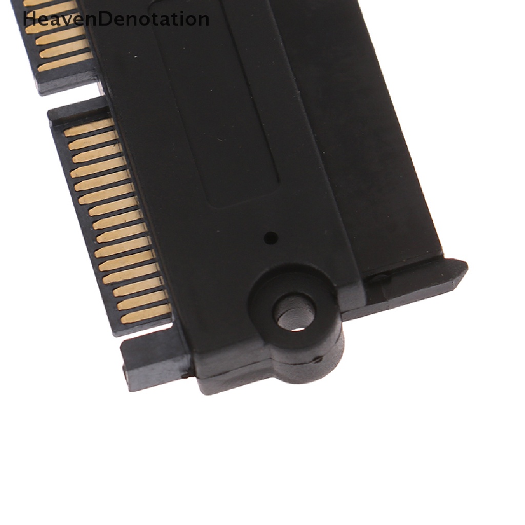 [HeavenDenotation] Konverter Adaptor Komputer Sudut Kepala Lurus Tahan Lama PC Portable High Quality HDV