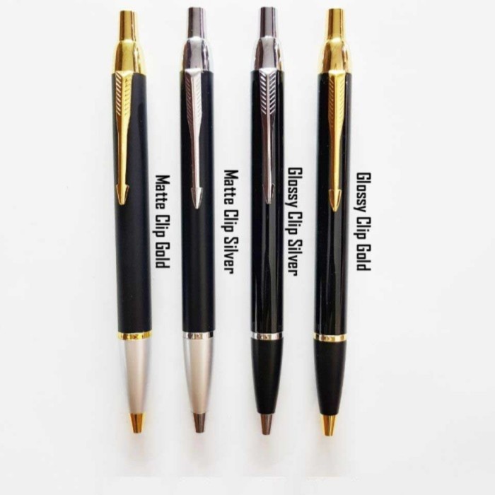 

Pulpen Model Parker IM Black LQ + Grafir Nama Dan Box Exclusive Hitam