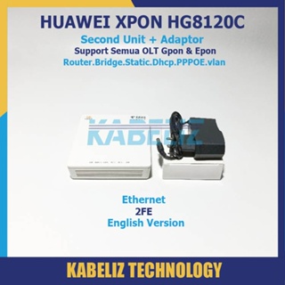ONU XPON HUAWEI HG8120C /  HG8321R ONT NON WIFI SUPPORT ALL OLT EPON & GPON