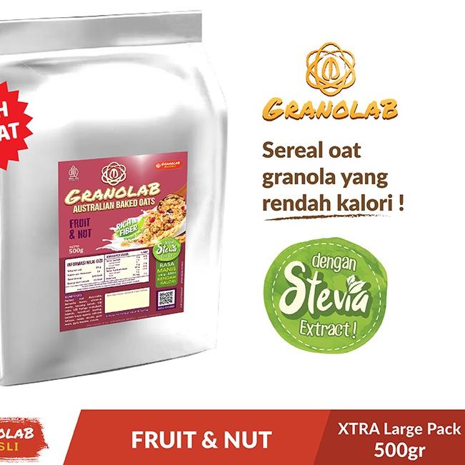 

☝ Granola 500 gr Fruit & Nut - Granolab Muesli ✳
