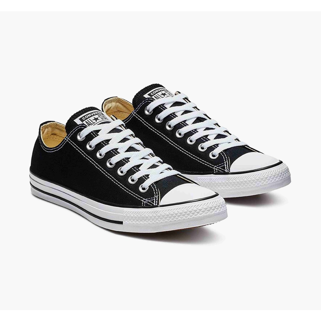 Converse Chuck Taylor Low Black White 100% Original Sneakers (Free Paper Bag)