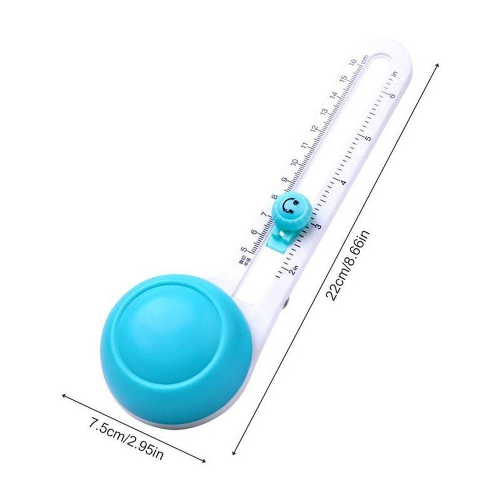 R-flower Circular Paper Cutter Jahit Rotary Pemotong Kartu Patchwork DIY Pemotong Kertas Kerajinan Circle Cutter