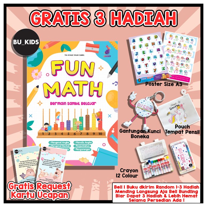 

Buku Anak Tk Fun Math Bermain Sambil Belajar