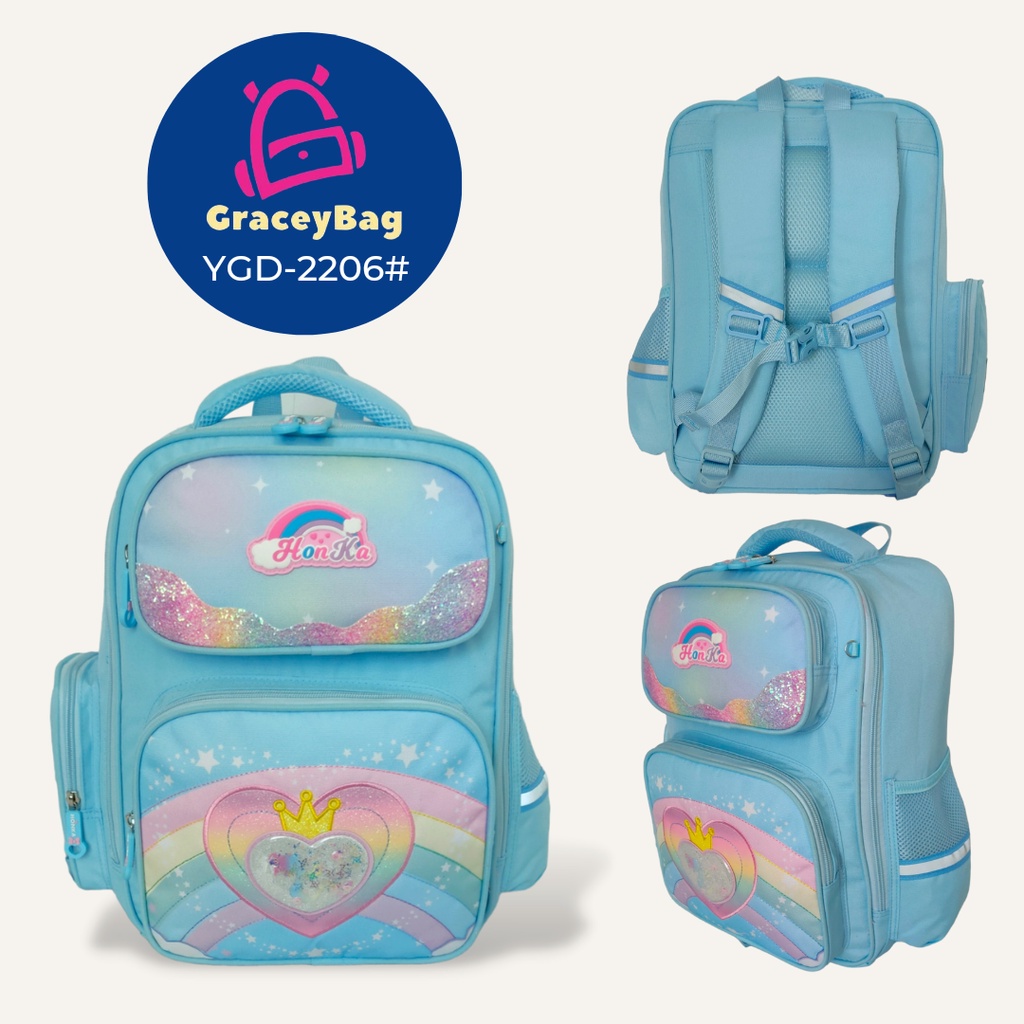 GB-2206 Tas Ransel Anak Perempuan Import