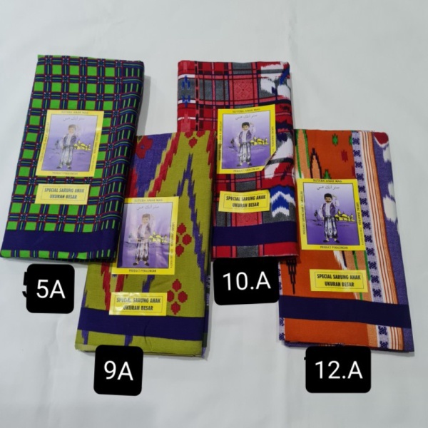 Dijual kain sarung anak - anak/ kain sarung Samarinda Diskon