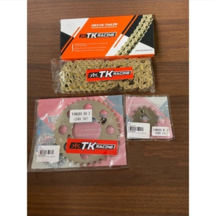 Gear Set Tk Racing 428 Rxking Vega Lama/New Fizr Jup Z Mx Mx New Kode 025